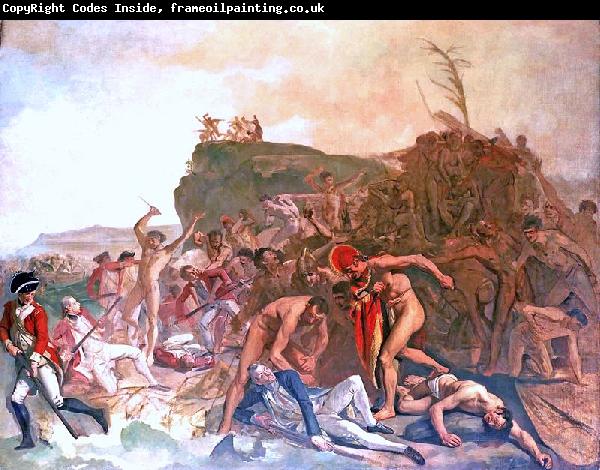 Johann Zoffany Death of Captain Cook